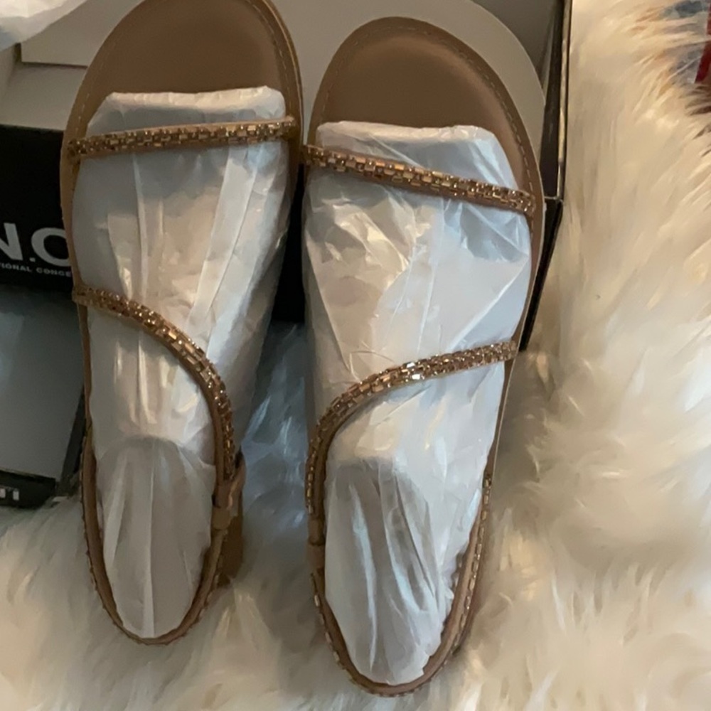 I.N.C. Elegant Tan Sandals